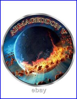 GRIM REAPER Death Maple Leaf Armageddon V 1 Oz Silver Coin 5$ Canada 2022