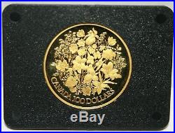 Goldmünze Gold 100 Dollars 1977 Canada Elizabeth-II Golddollar Silver Jubilee 19