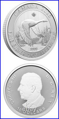 Goose Pure 2oz. 9999 Silver Coin Canada 2025. Ready to ship