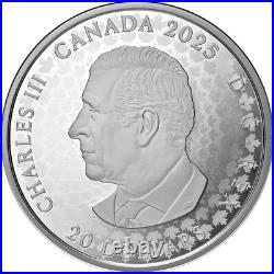 Great Hunters Grey Wolf 1 Oz Fine Silver Ultra High Relief Coin Canada 2025