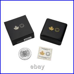 HERALDIC LION Extraordinary High Relief 2026 CANADA 2oz. 9999 Silver $50 Coin