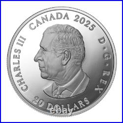 INUIT INTERCONNECTED NATURE 2025 CANADA 1oz. 9999 Pure Silver Proof $20 Coin