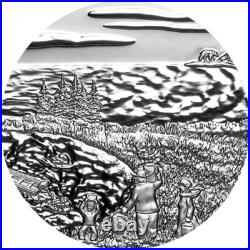 INUIT INTERCONNECTED NATURE 2025 CANADA 1oz. 9999 Pure Silver Proof $20 Coin