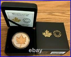 Incuse Maple Leaf 1oz. 9999 Silver Coin Canada