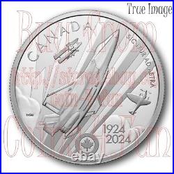 LC 2024 The Royal Canadian Air Force Centennial $20 Proof Pure Silver Coin