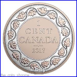LEGACY OF THE PENNY SET 2017 5 Coin 7 oz Pure Silver Coin Set CANADA RCM