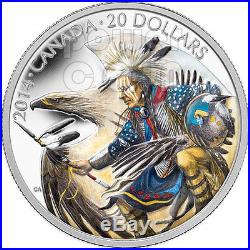 LEGEND OF NANABOOZHOO Silver Coin 20$ Canada 2014
