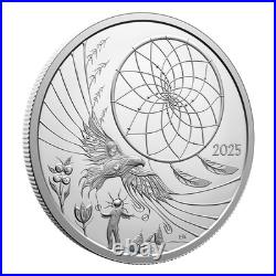 LEGEND of the DREAMCATCHER 2025 CANADA 1oz. 9999 Pure Silver Proof $20 Coin