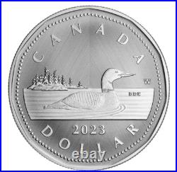 LOON W Winnipeg Mint Mark 2023 CANADA 1oz. 9999 Pure Silver $1 Coin