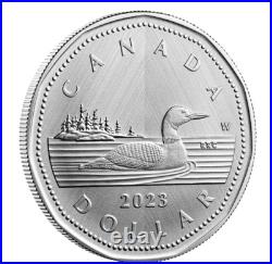 LOON W Winnipeg Mint Mark 2023 CANADA 1oz. 9999 Pure Silver $1 Coin
