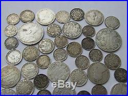 Lot 65 Canada Silver Coins (5/10/25/50¢)