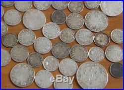 Lot 79 Old Canada/newfoundland Silver Coins 1936 & Earlier 5¢/10¢/25¢/50¢