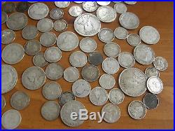 Lot 79 Old Canada/newfoundland Silver Coins 1936 & Earlier 5¢/10¢/25¢/50¢