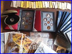 Large Canada Collection, Some Silver! Hundreds of Coins! Mint and Proof Sets, NR