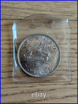Lot 24 Coins 1935-1966 Silver Dollar Canada Canadian