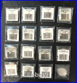 Lot of 16 Canada $20 fine silver coin