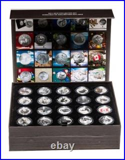 Lot of 25 Coins Canada 2011-2016 $20 for $20 & $25 for $25.9999 Fine Silver