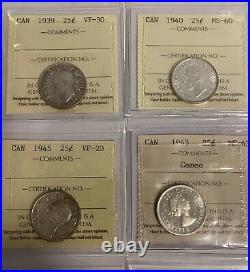 Lot of 26 Graded Coins, 24 Silver + 2 nickel