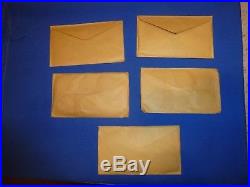 Lot of 5 1965 Canadian Silver Proof Like 5 Coin Sets with Envelopes & Inserts