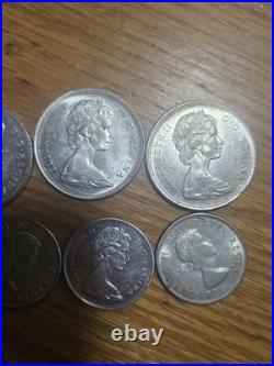 Lot of canadian 80% silver dollars and half dollars All nice coins
