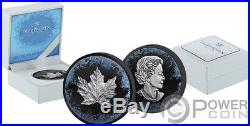 MAPLE LEAF 30th Anniversary Deep Frozen Edition 1 Oz Silver Coin 5$ Canada 2018