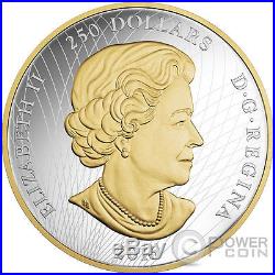 MAPLE LEAF FOREVER Colored 1 Kg Kilo Silver Coin 250$ Canada 2016