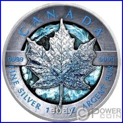 MAPLE LEAF Ice Power 1 Oz Silver Coin 5$ Canada 2022
