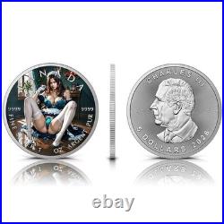 Maid Temptation 1 oz 999.9 Silver Coin $5 Canada 2026