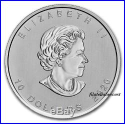 Moneda 2 Oz Canada Goose Ganso 2020 Plata Coin Silver 10 Dollar Dolares $10 10$