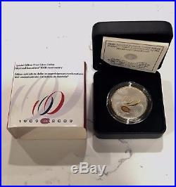 Montreal Canadiens 100th Anniversary Special Edition NHL Silver Dollar 2009 Coin