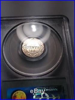 Newfoundland Canada 1880 PCGS Ten 10 Cent Silver Dime Specimen 64 Maritime Coin