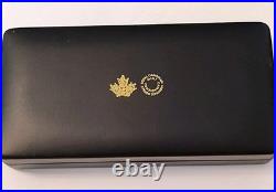 O- CANADA 2020 CANADA. 9999 Silver 5 Coins Fractional Proof Set With OGP & CoA