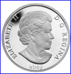 O Canada 2013 CARIBOU & Baby Reindeer Calf $25 1 Oz Pure Silver Proof FULL OGP
