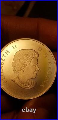 O Canada 2014 Proof Gem $10 Silver Coin Grizzly Bear