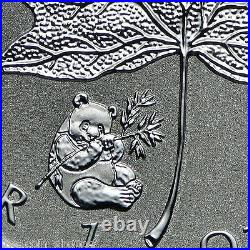 PANDA PRIVY 2016 10 X 1 oz SEALED Silver Maple Leaf Reverse Proof Coin IN STOCK