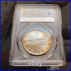 PR67DCAM 1984 Canada Toronto Silver Proof Dollar, PCGS Secure- Beautiful Toned