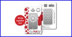 PREMIUM SILVER BULLION RCM Assay Packaging 2025 CANADA $5 1oz. 9999 Silver Bar