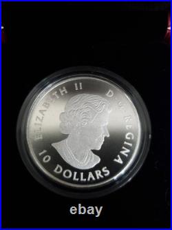 Parliament Ottawa, Pure Silver 10 Dollars Coin, UNC, 2020, O Canada Series