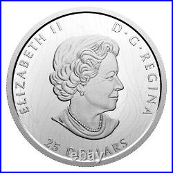 Proud Bald Eagle 2020 Canada $25 Fine Silver Coin