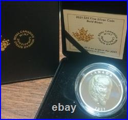 Pure Silver EHR Coin Bold Bison2021 Mintage $5,000 $25 1oz