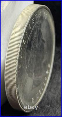 QE II SILVER COIN, CANADIAN 8 DOLLARS, 1.5oz. 9999 SILVER, 2015, NICE