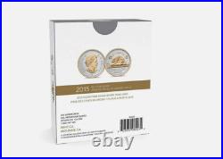 RARE 2015 Canada 5-cent Silver 5oz Coin Big Coin Series Nickel. 9999