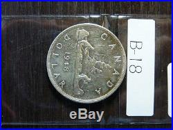 Rare Canada 1948 Silver Dollar High Quality Low Mintge 18,780 Coins Struck