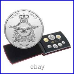 RCAF 100th Anniversary Special Edition 2024 CANADA Silver $ Proof 7 Coin Set