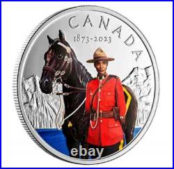 RCMP 150? ANNIVERSARY 2023 CANADA 1oz. 9999 Pure Silver Proof $20 Coin