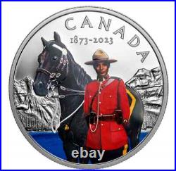RCMP 150? ANNIVERSARY 2023 CANADA 1oz. 9999 Pure Silver Proof $20 Coin