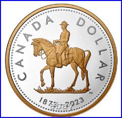 RCMP Renewed 150th Anniversary 2023 CANADA 2oz. 9999 Pure Silver Dollar $1 Coin