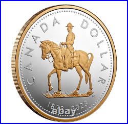 RCMP Renewed 150th Anniversary 2023 CANADA 2oz. 9999 Pure Silver Dollar $1 Coin