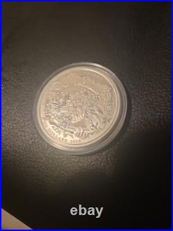 RCM $200 2OZ Canadian Rockies. 9999 Silver Coin