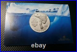 RCM 2012 Polar Bear $20 Canada 9999 Silver Coin COMPLETE SET SEALED